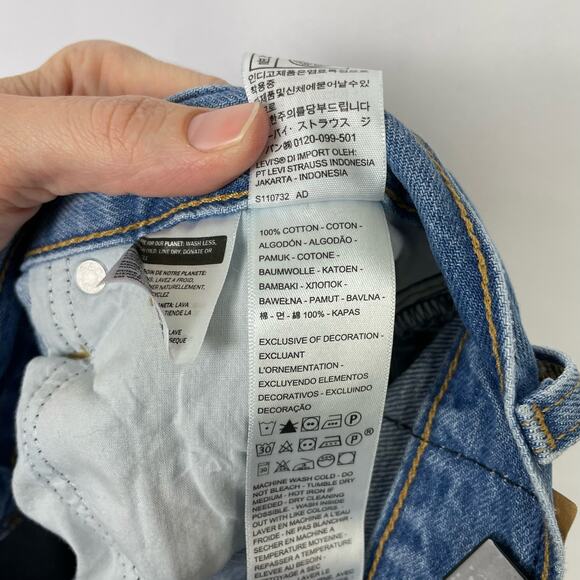 Levi's 31x31 | High Waist Straight Joe Strut Distressed Jeans - Picture 8 of 9